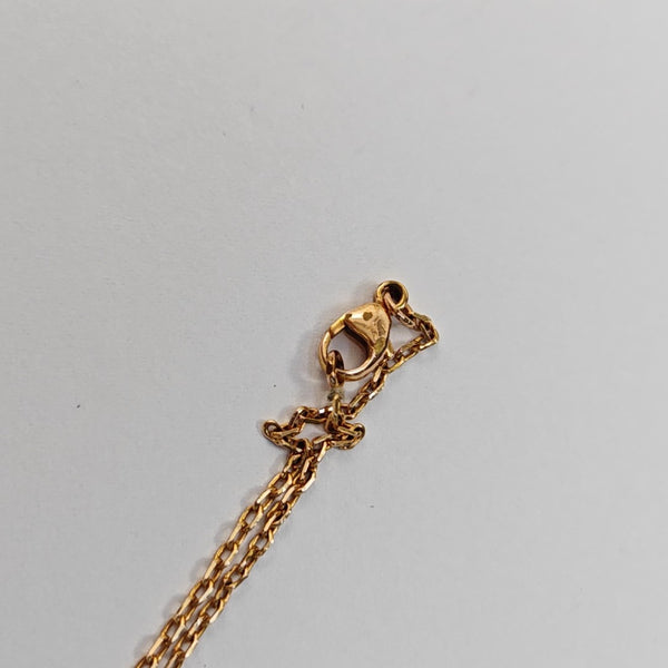 Pop H Metal Gold Necklace