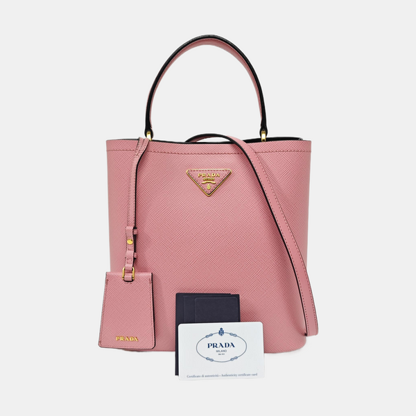 Panier Medium Calfskin Pink