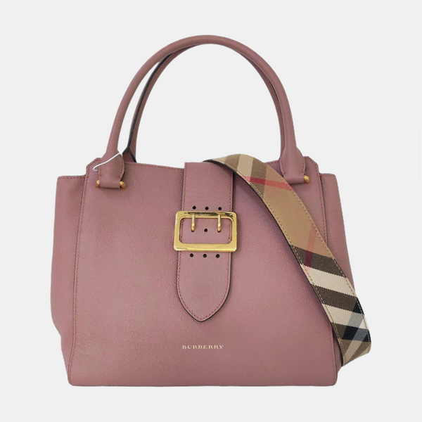Buckle Calfskin Beige