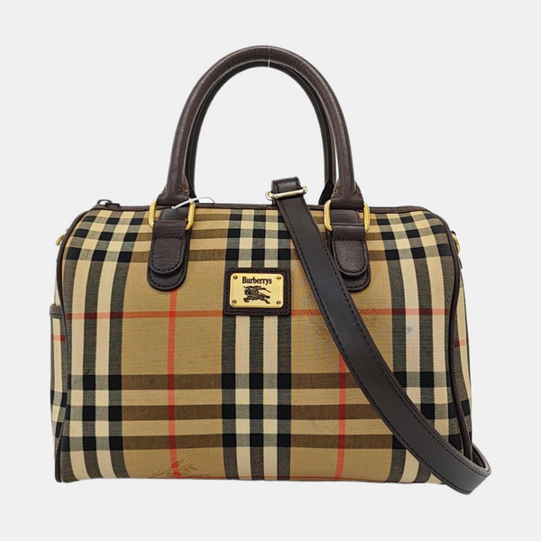 Canvas Shoulder Bag Beige