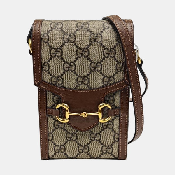 Horsebit 1955 Mini Coated Canvas Beige