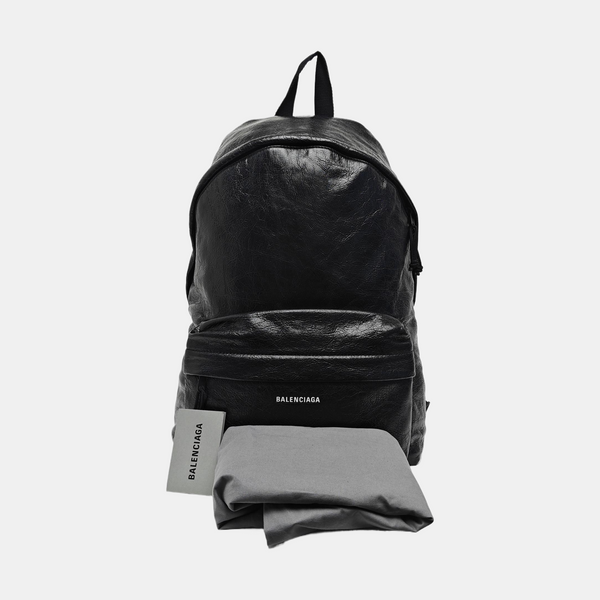 Calfskin Backpack Black