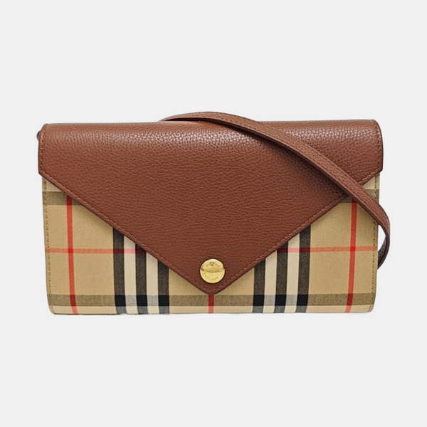 Canvas Shoulder Bag Brown