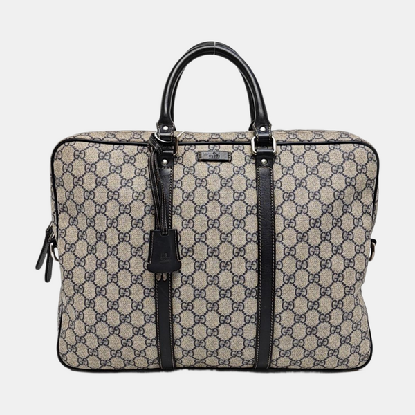 Duffle Monogram Coated Canvas Beige