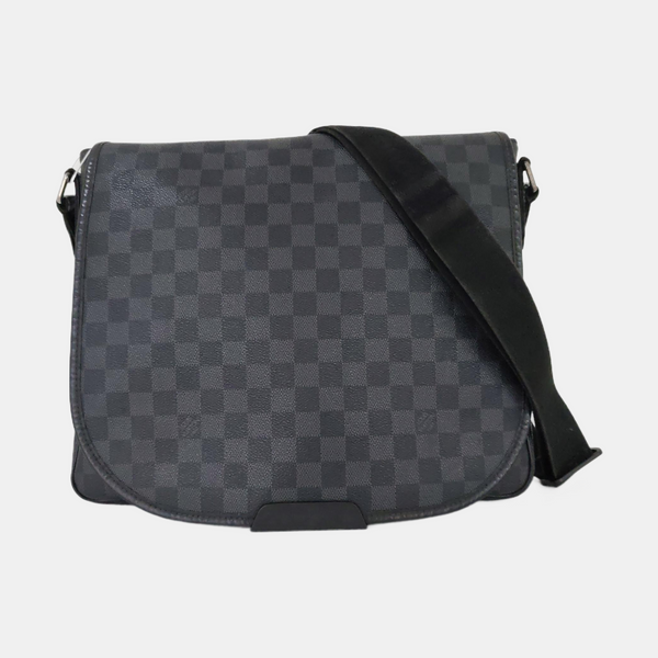 DANIEL Damier Graphite Coated Canvas Gray