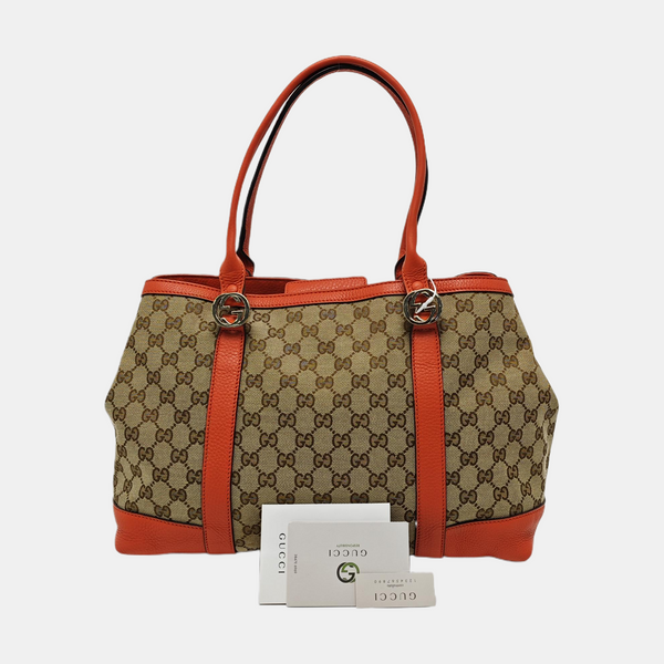 Miss GG Monogram Canvas Brown