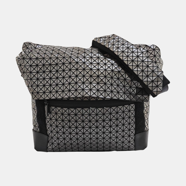 Special Material Shoulder Bag Gray