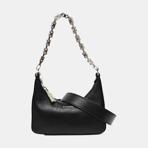 Calfskin Shoulder Bag Black