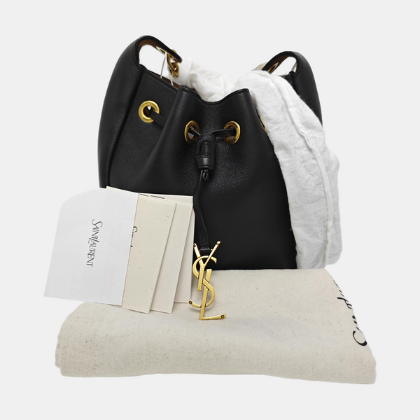 PARIS Mini Deer Leather Black