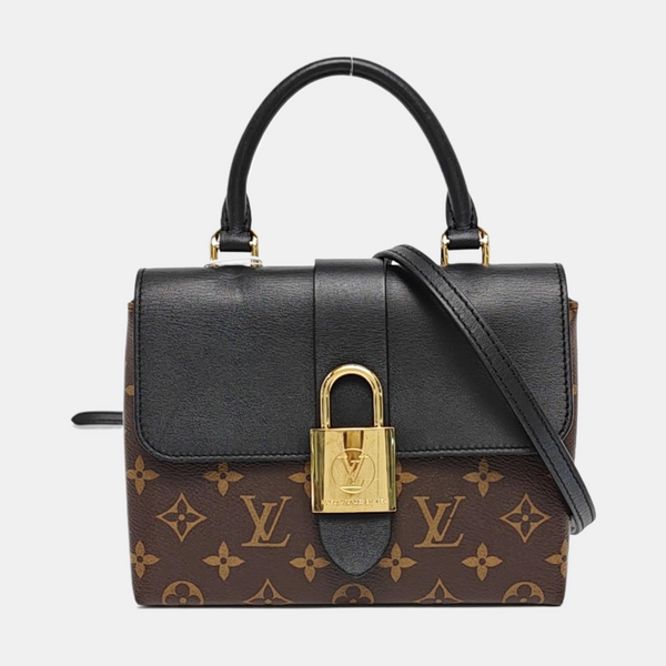 LOCKY BB Monogram Coated Canvas Brown