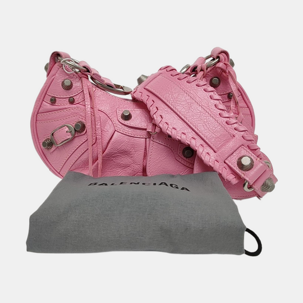 Le Cagole Mini Lambskin Red