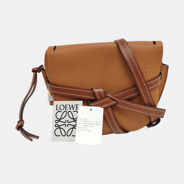 Gate Small Calfskin Brown