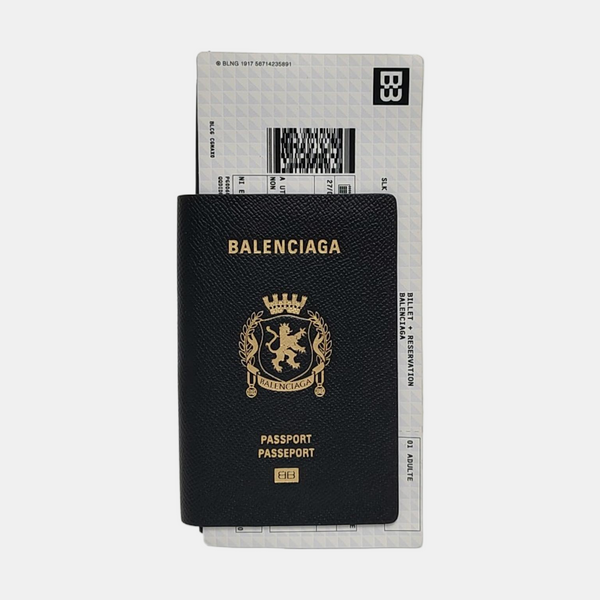 Calfskin Card Holder Black