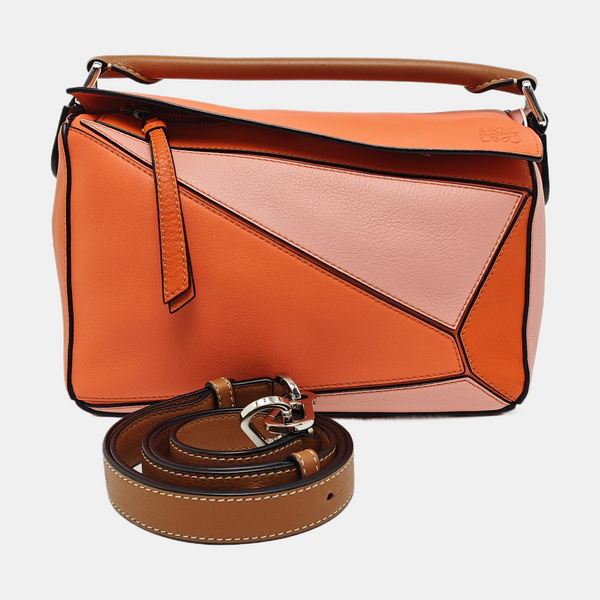 Puzzle Small Calfskin Multicolor