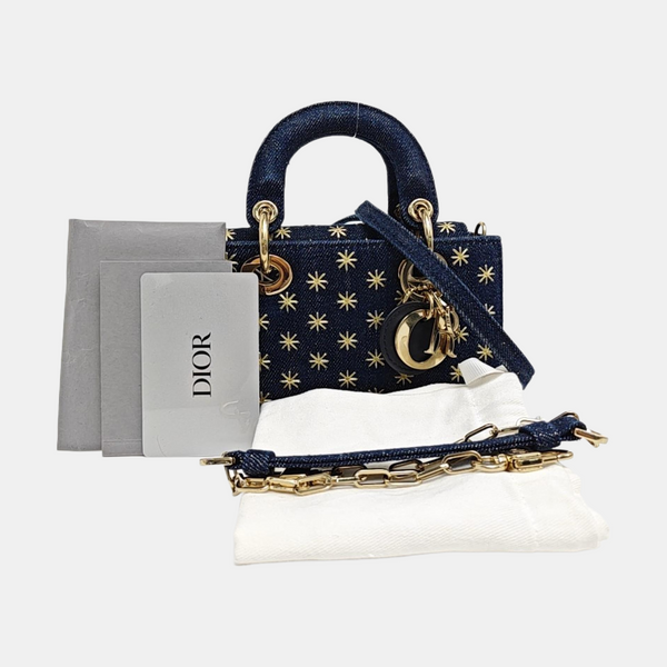 Lady D-Joy Super Mini Denim Blue