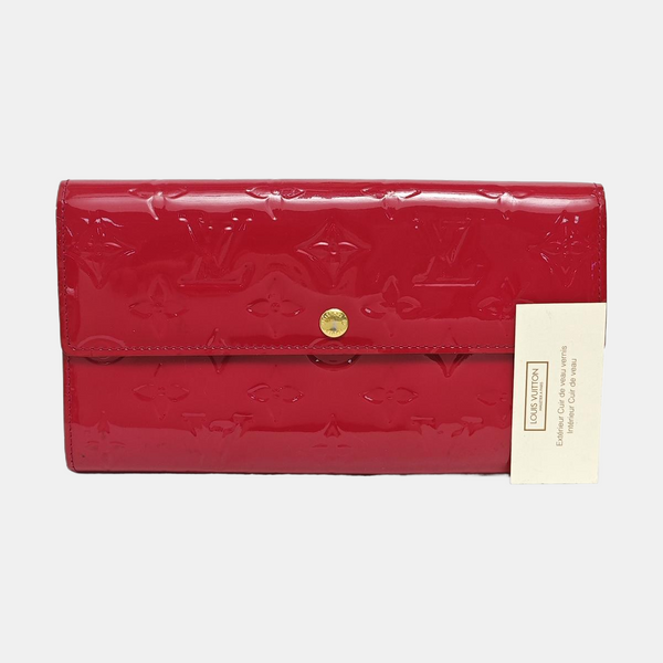 PORTE MONNAIE Patent Leather Red Wallet