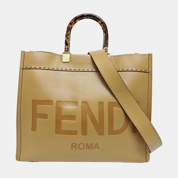 Sunshine Medium Calfskin Brown