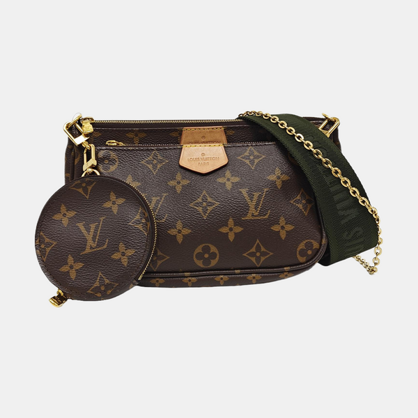 MULTI Monogram Coated Canvas Brown