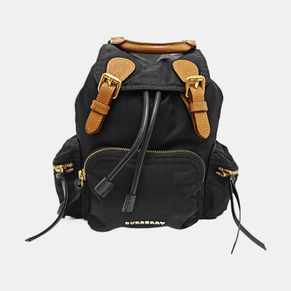 Nylon Backpack Black