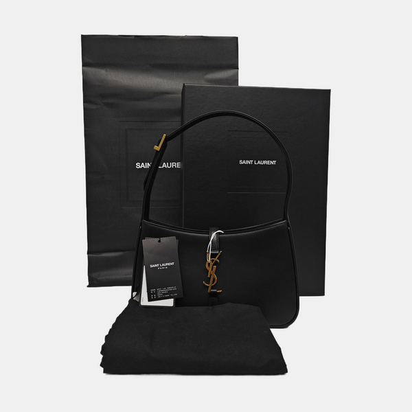 LE 5 À 7 Small Calfskin Black