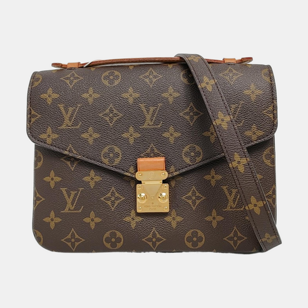 Authenticated pre-owned MÉTIS MM Monogram Coated Canvas Brown - Shoulder Bag at Looply