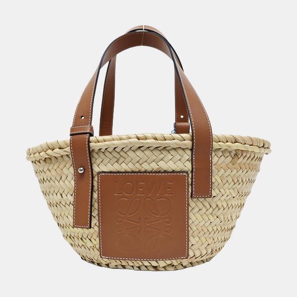 Basket Small Straw Beige