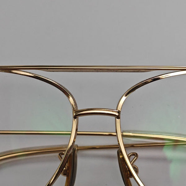 Metal Eyeglasses Gold