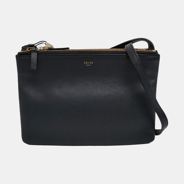 TRIO Small Lambskin Black