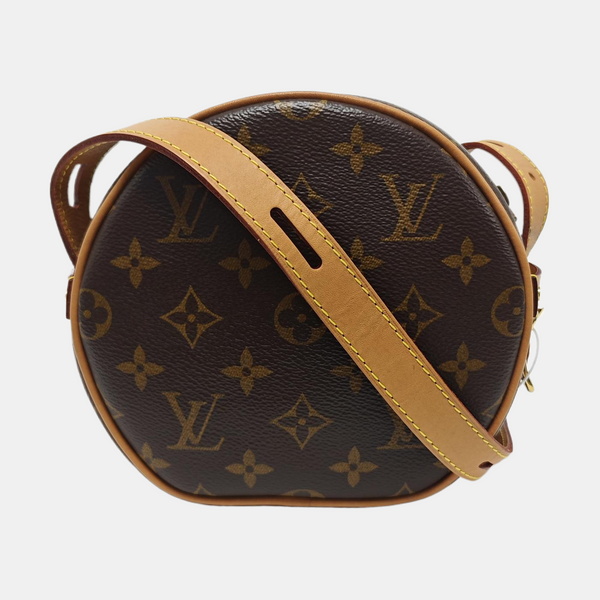 BOITE CHAPEAU PM Monogram Coated Canvas Brown