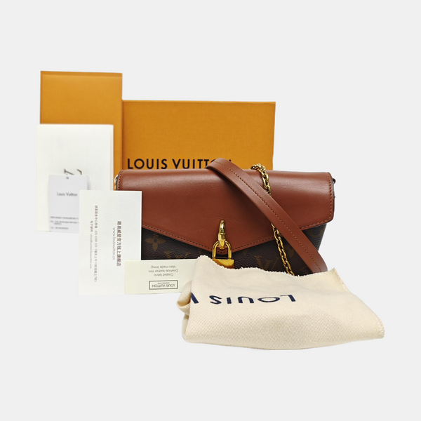 PADLOCK Monogram Coated Canvas Brown