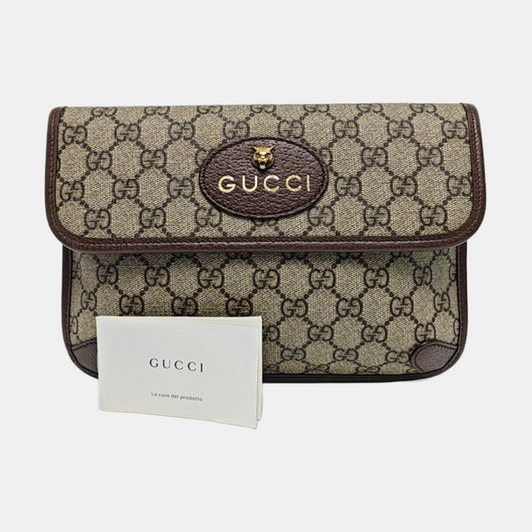 Neo Vintage Monogram Coated Canvas Beige