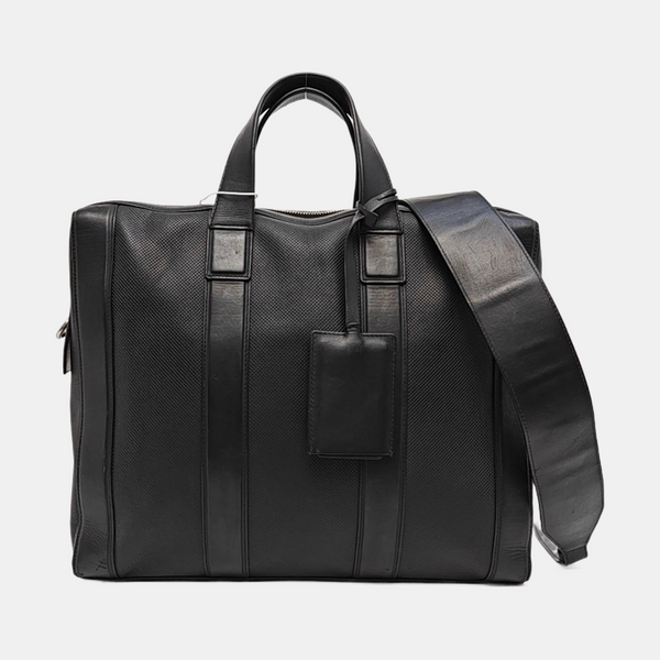 Calfskin Shoulder Bag Black