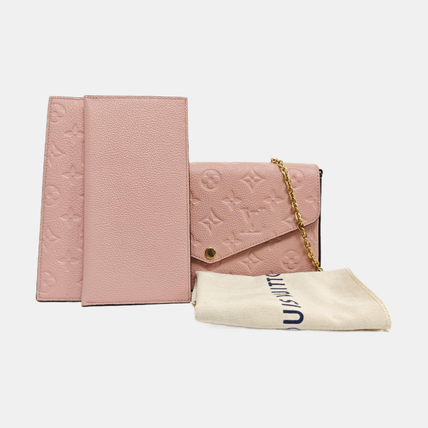 FÉLICIE Monogram Calfskin Pink