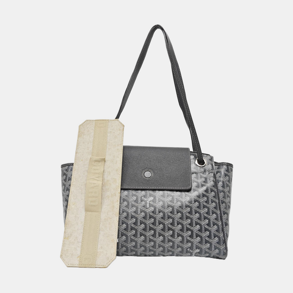 Rouette PM Coated Canvas Gray