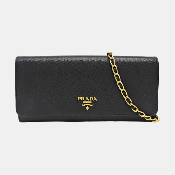 Mini Bag Saffiano Calfskin Black