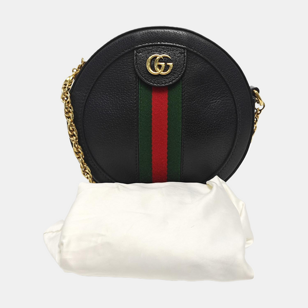Ophidia Mini Calfskin Black
