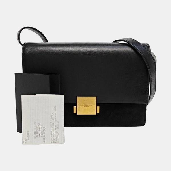 BELLECHASSE Medium Calfskin Black
