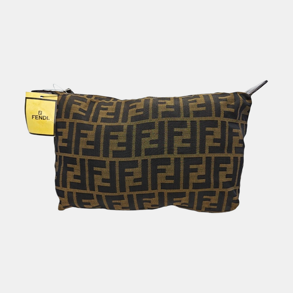 Fabric Clutch Brown