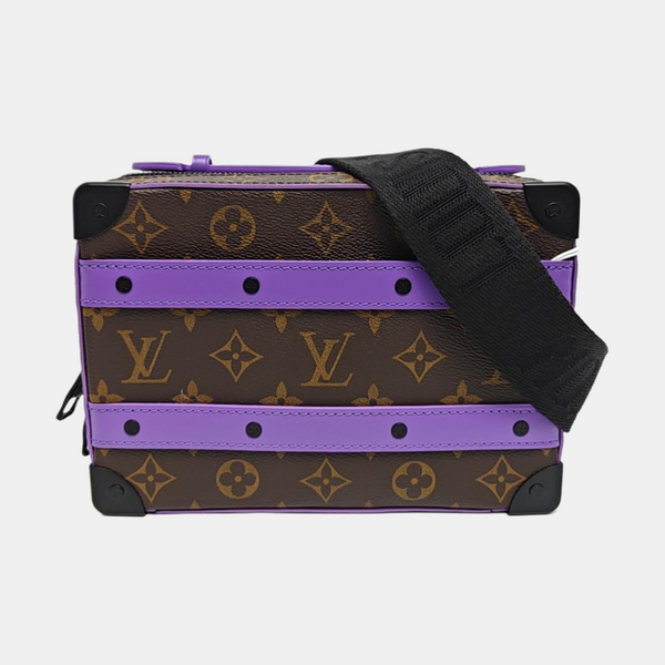 SOFT TRUNK Monogram Coated Canvas Brown