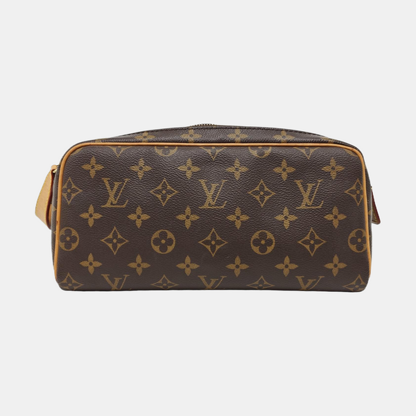 DOPP Monogram Coated Canvas Brown