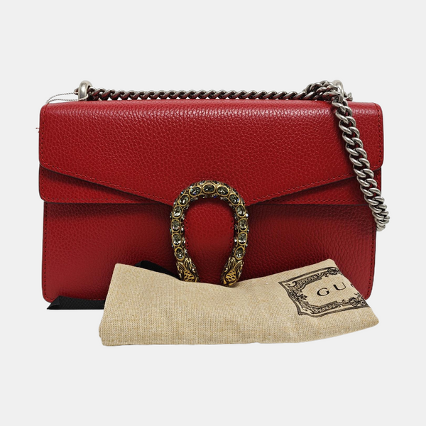 Dionysus Medium Calfskin Red