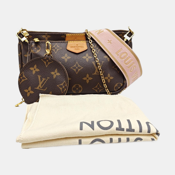 MULTI Monogram Coated Canvas Brown