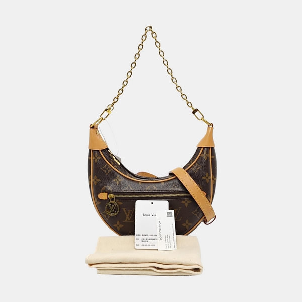 LOOP Monogram Coated Canvas Brown