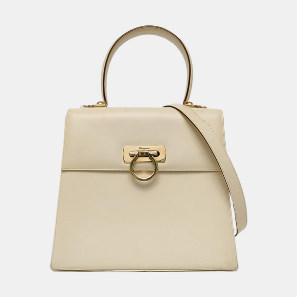 Kelly Calfskin Beige