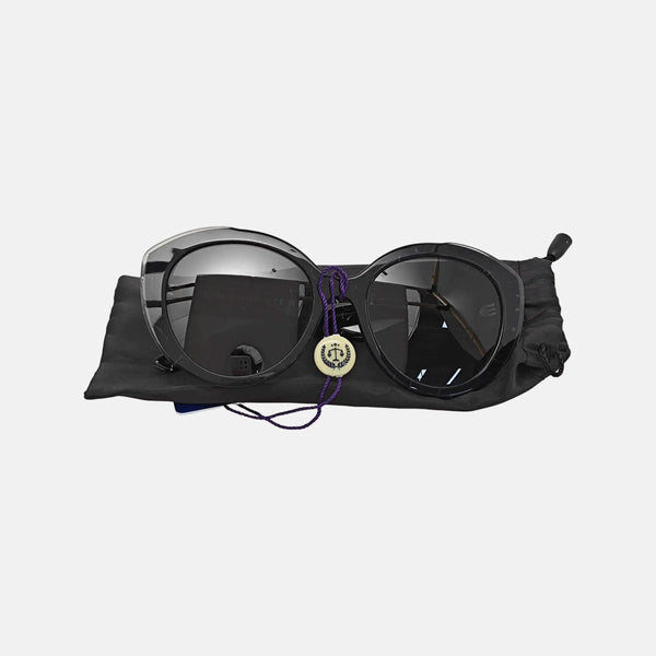 Synthetic Sunglasses Black