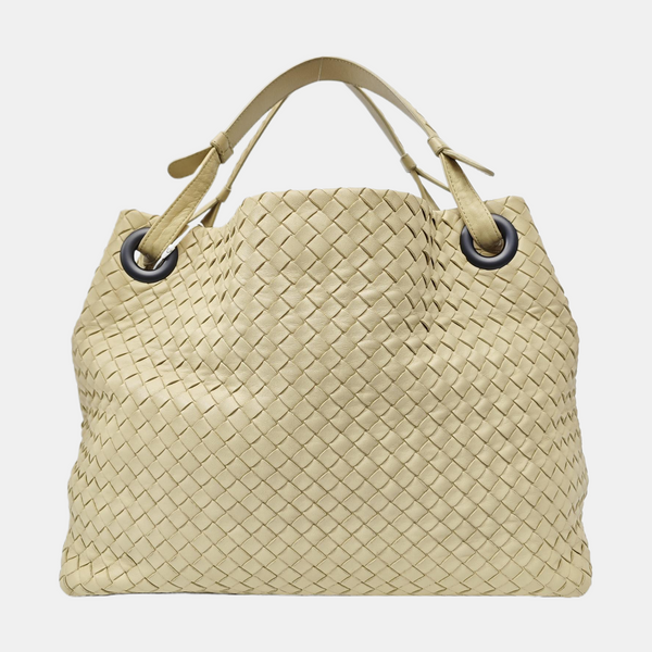 Lambskin Tote Bag Beige