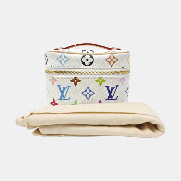 LV × TM NICE Monogram Coated Canvas White