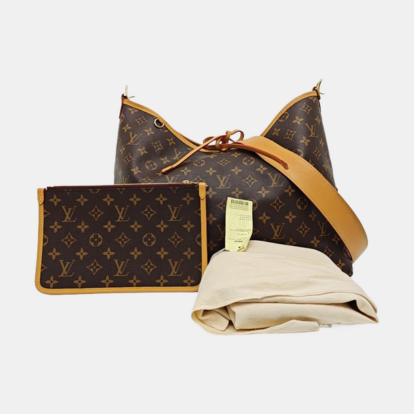 CARRYALL MM Monogram Coated Canvas Brown