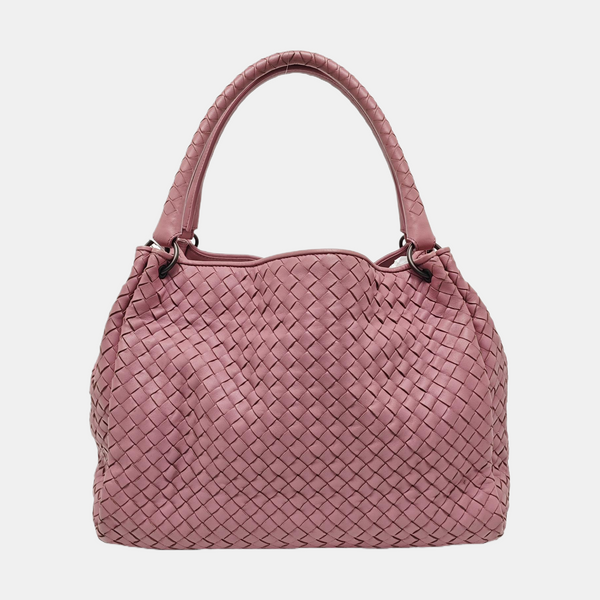Authenticated pre-owned Parachute Lambskin Pink - Top Handle Bag at Looply