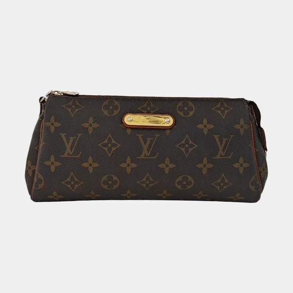 EVA Monogram Coated Canvas Brown